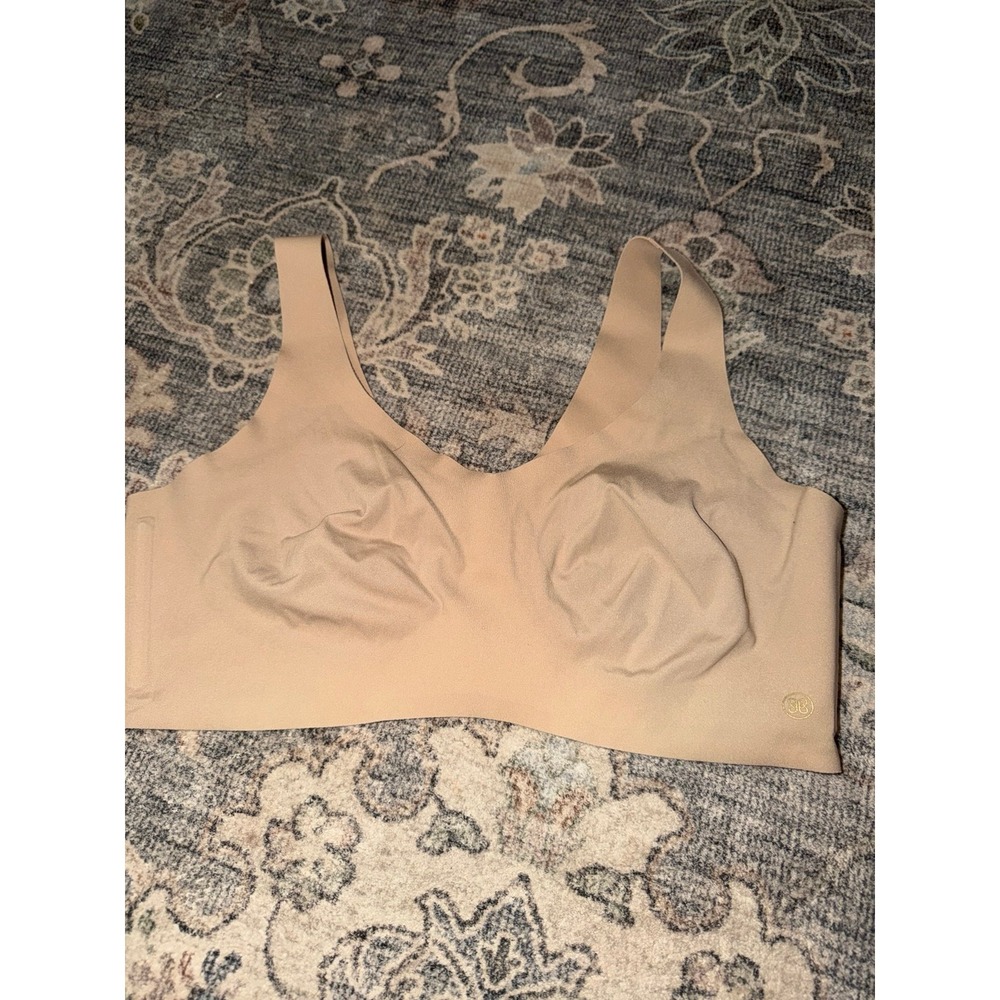 HoneyLove V-Neck Wireless Bra Nude Sand